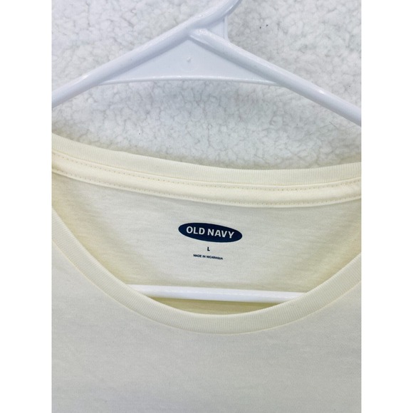 Old Navy The Office DUNDER MIFFLIN MENS T SHIRT Size Large NWT Ivory - Picture 2 of 5